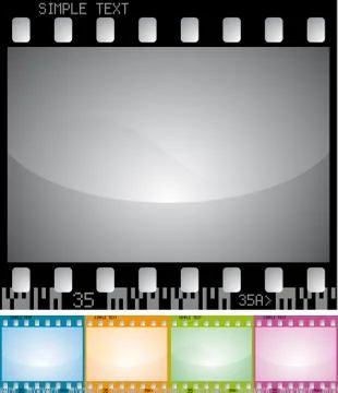 Vector photo frame 스톡 일러스트