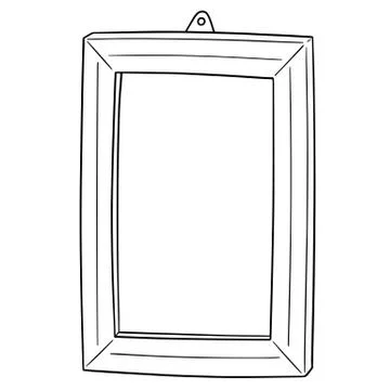 Vector of photoframe Stock Illustration