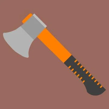 Vector picture of axe Stock Illustration