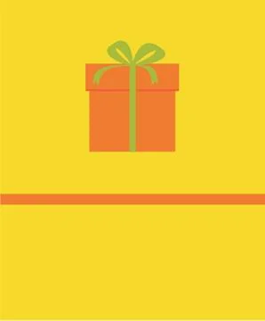 Vector picture of gift Stock-Illustration