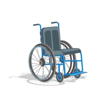Vector picture wheelchair Stock Illustration