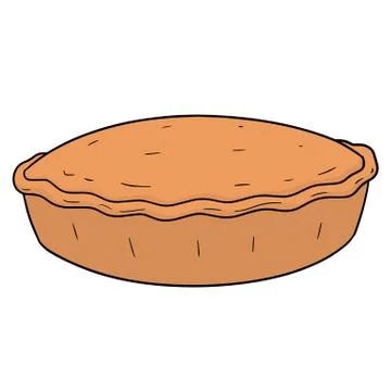 Vector of pie Stock Illustration