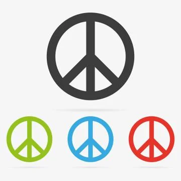 Vector piece icons Stock Illustration