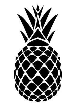 Vector pineapple Stock Illustration