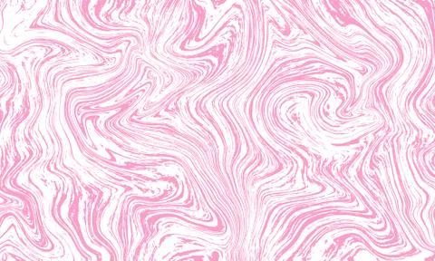 Vector of pink and white background with swirling marble pattern Stock Illustration
