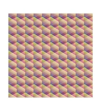 Vector pink seamless texture. 3d cubes tile web background Stock Illustration