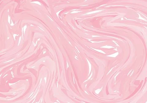 Vector Pink White marble abstract background. Liquid marble pattern. Trendy t Stock Illustration