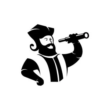 Vector pirate icon Stock Illustration