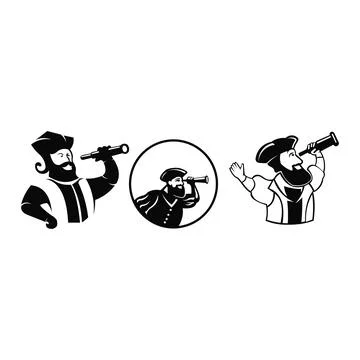 Vector pirate icon Stock Illustration