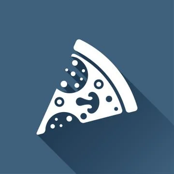 Vector pizza icon Stock Illustration