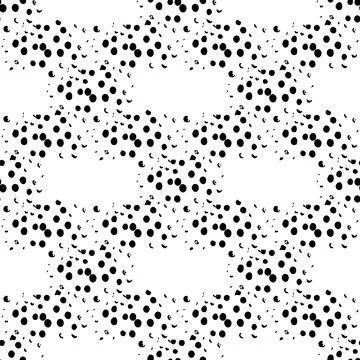 Vector Plaid Brush Seamless Pattern Grange Minimalist Check Geometric Design in Stock Illustration