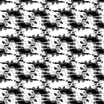 Vector Plaid Brush Seamless Pattern Grange Minimalist Check Geometric Design in Stock Illustration