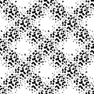 Vector Plaid Brush Seamless Pattern Grange Minimalist Check Geometric Design in Stock Illustration