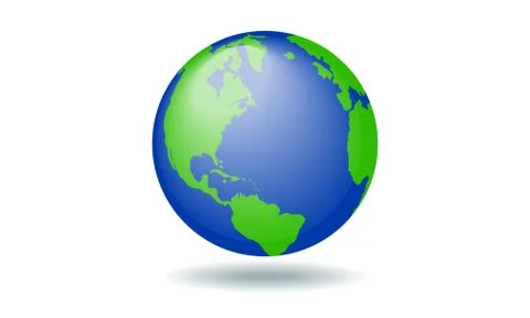 Vector planet earth Stock Illustration
