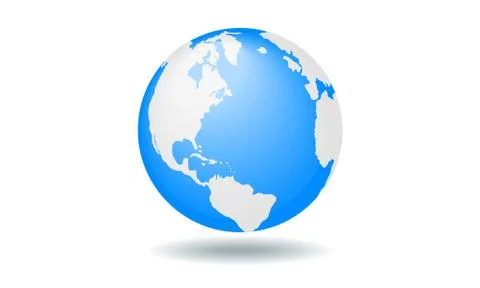 Vector planet earth Stock Illustration