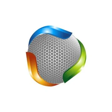 Vector Planet logo. Orbit vector and Satellite logo. Cosmos logo. Planet best Illustrazione stock