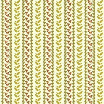 Vector plant vertical seamless pattern background with leaves Stock Illustration
