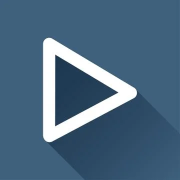 Vector play icon Stock Illustration