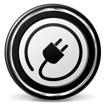 Vector plug icon イラスト素材