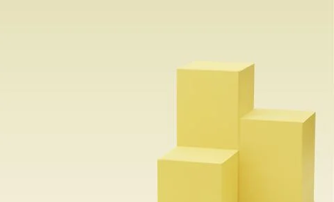 Vector podium, pedestal or platform, cosmetic product presentation background Stock Illustration