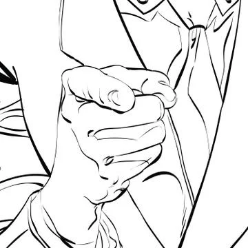 Vector pointing finger Stock Illustration