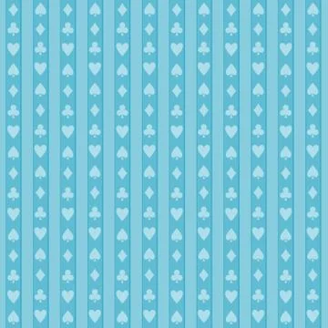 Vector poker background seamless pattern. Casino table cloth texture. Seamles Illustrazione stock