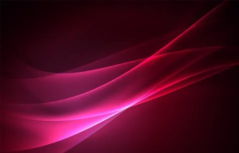 Vector polar lights concept background Illustrazione stock