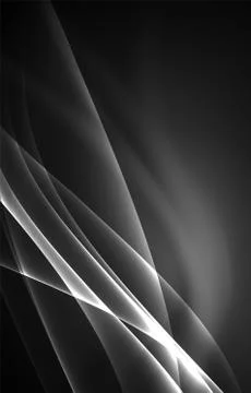 Vector polar lights concept background Stock Illustration