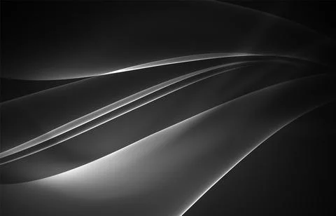 Vector polar lights concept background Stock Illustration
