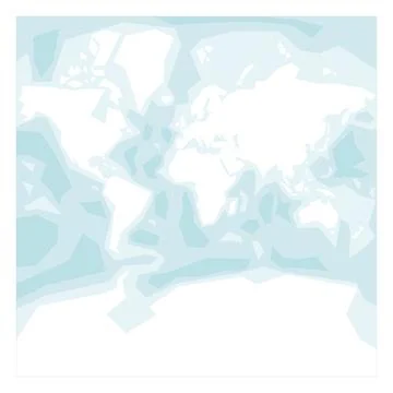 Vector political map of World Stock Illustration