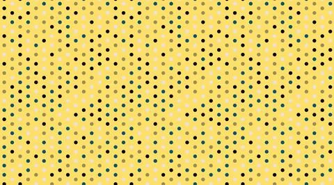 Vector polka dot pattern with abstract round shapes. Great for textile desi.. Illustrazione stock