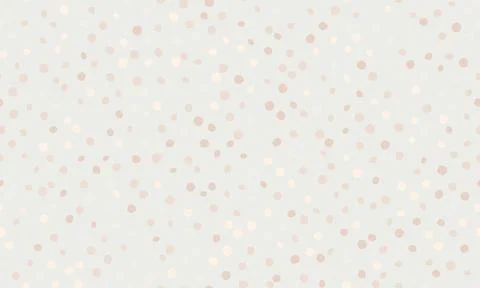 Vector polka dot pattern with abstract round shapes. Great for textile desi.. Illustrazione stock