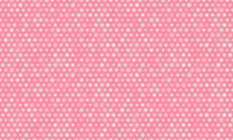 Vector polka dot pattern with abstract round shapes. Great for textile desi.. Stock Illustration