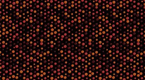 Vector polka dot pattern with abstract round shapes. Great for textile desi.. Illustrazione stock