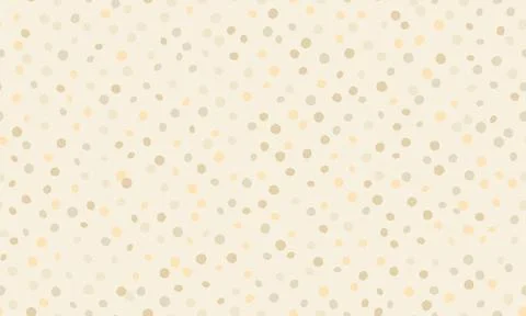 Vector polka dot pattern with abstract round shapes. Great for textile desi.. Illustrazione stock