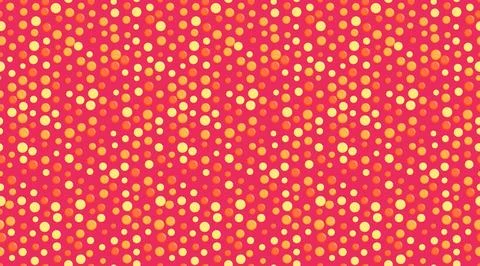 Vector polka dot pattern with abstract round shapes. Great for textile desi.. 스톡 일러스트
