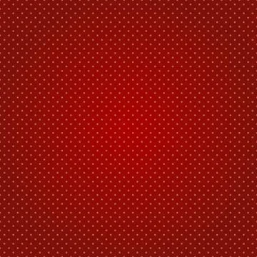 Vector polka dot seamless red background Stock Illustration