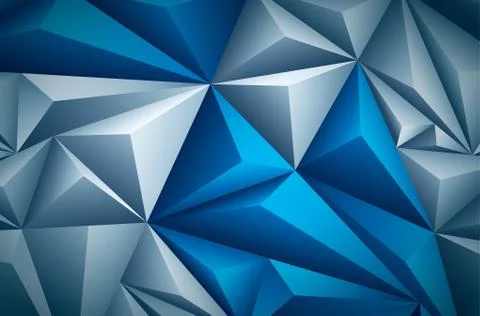 Vector polygon background Stock Illustration