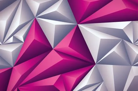 Vector polygon background Stock Illustration