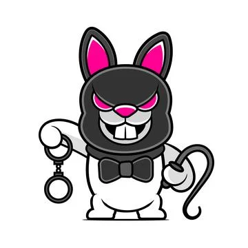 Vector polygonal triangular illustration of animal head. Origami style outlin Stock Illustration