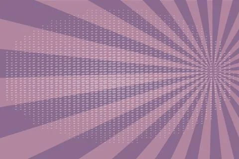 Vector pop art background with colorful rays. Web baclground Illustrazione stock