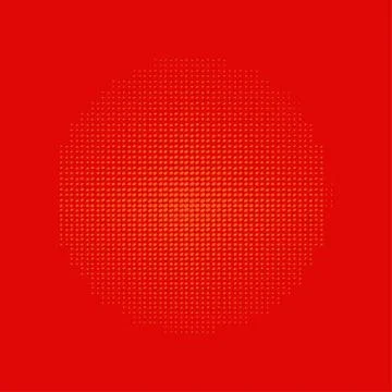 Vector pop art colorful background with dots Stock Illustration