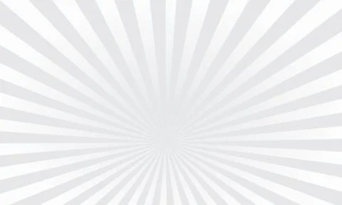 Vector pop art colorful rays background. Grey rays on a white background 스톡 일러스트