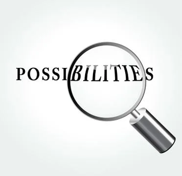 Vector possibilities concept illustration Illustrazione stock