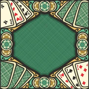 Vector poster for Blackjack Stock Illustration