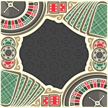 Vector poster for Casino Stock Illustration