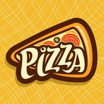 Vector poster for Pizza Stock Illustration