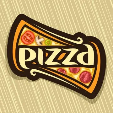 Vector poster for Pizza Stock Illustration