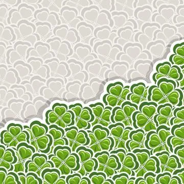 Vector poster for St. Patrick's Day Stock Illustration