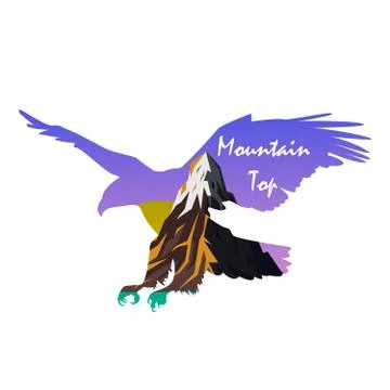 Vector poster on themes wild animals, survival in the wild, hunting, camping Stock Illustration